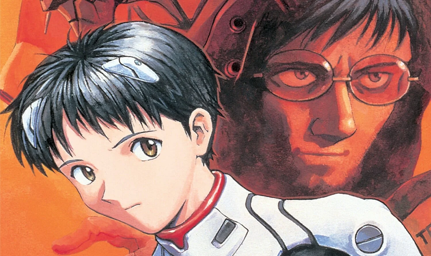 The Neon Genesis Evangelion manga is an oedipal take on mecha