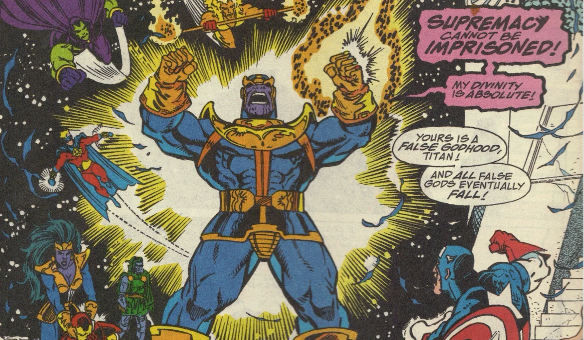 The Infinity Gauntlet | Thanos as a malevolent God