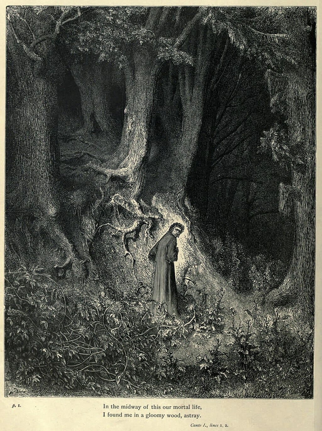 Doré and the horror vacui in Dante's Divine Comedy - An illustration