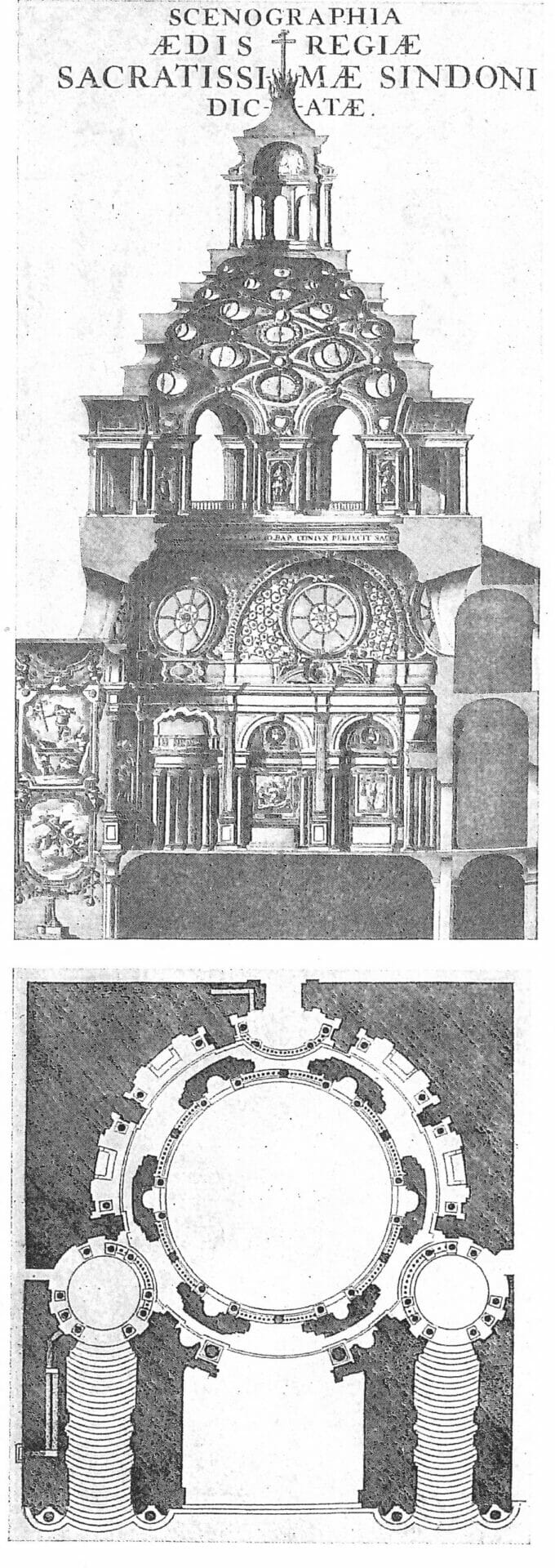 The Chapel of the Holy Shroud - Guarino Guarini Plan