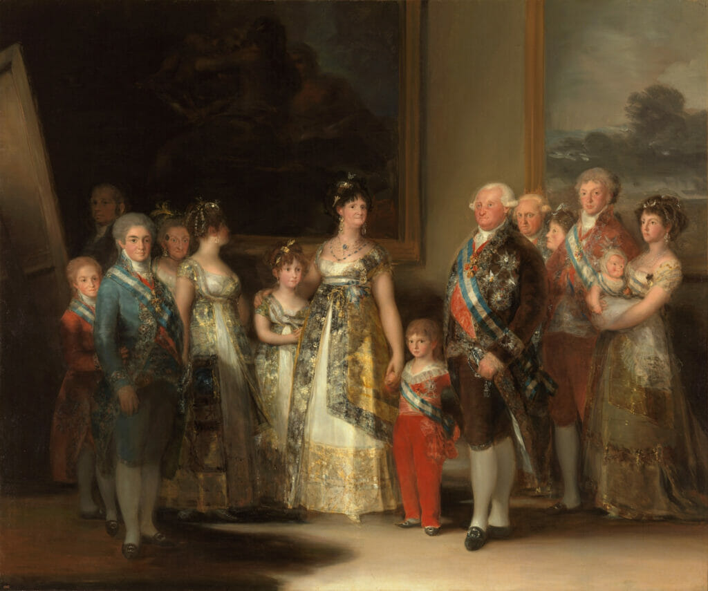 Charles IV of Spain and His Family, Francisco Goya's painting