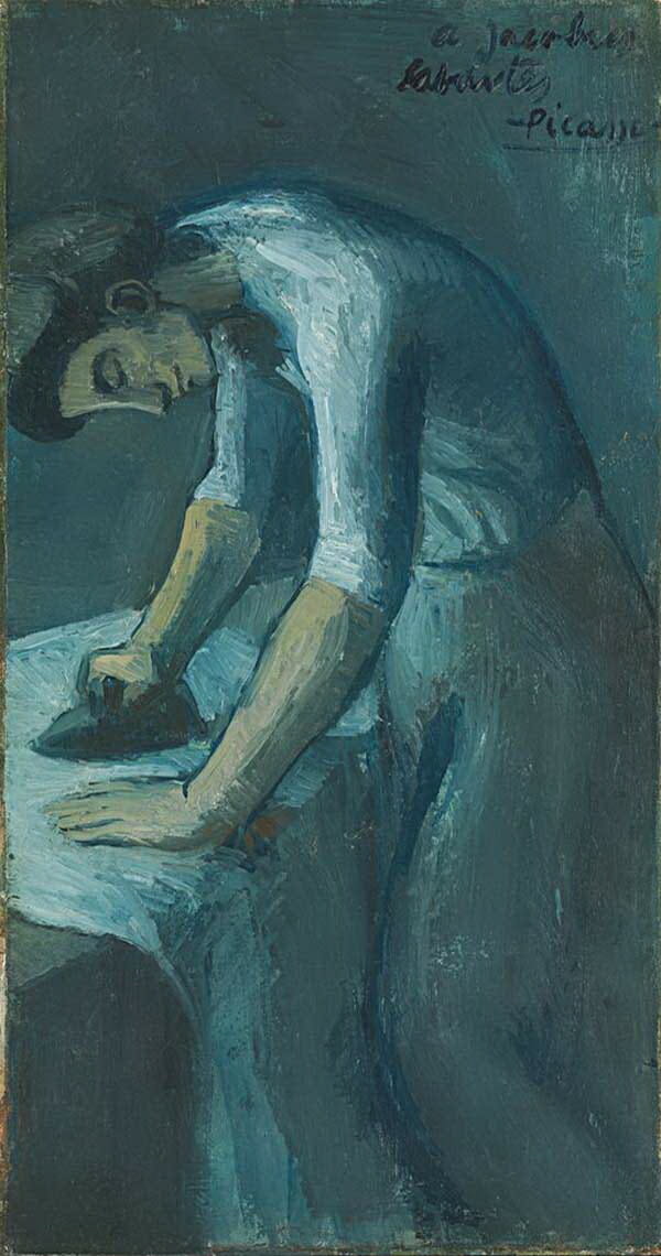 The Woman Ironing