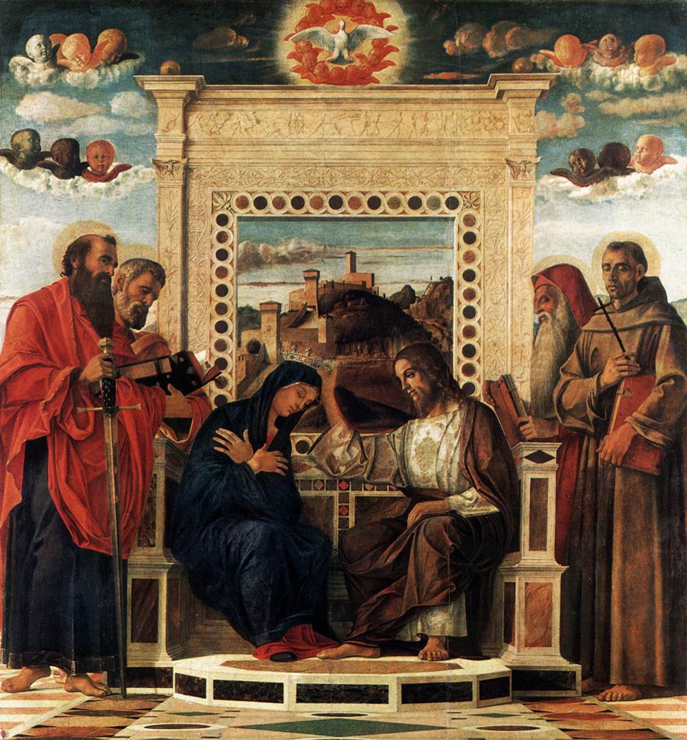 The Pesaro Altarpiece and the painting within a painting