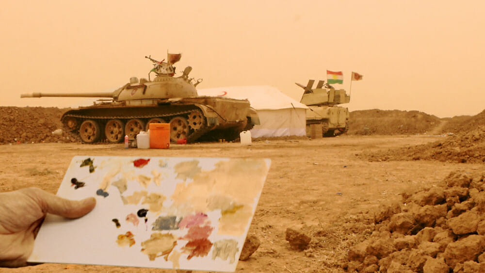 Francis Alÿs Color Matching. The artist as a witness