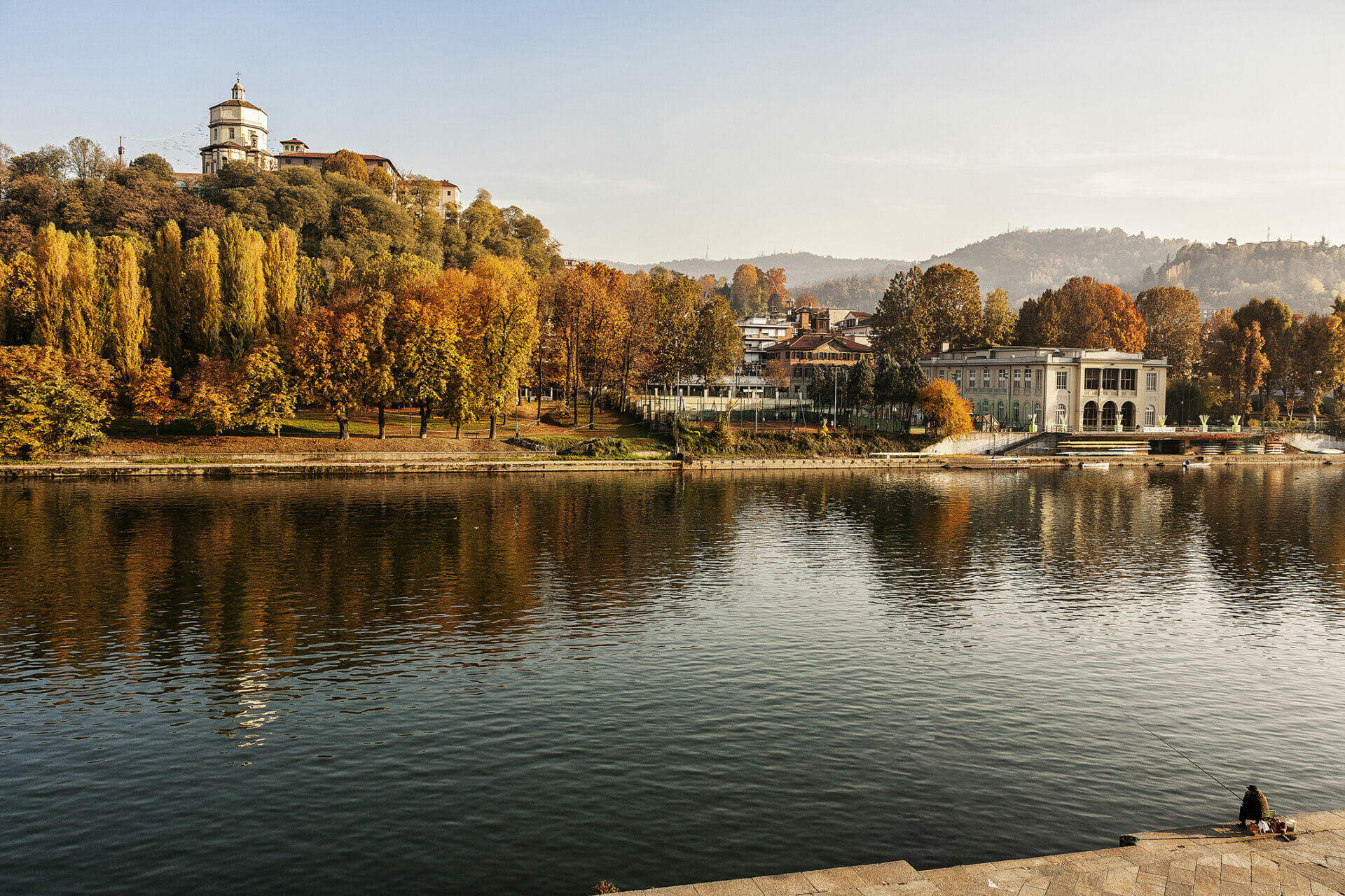 The Po river in Turin - courtesy Carlo Avataneo