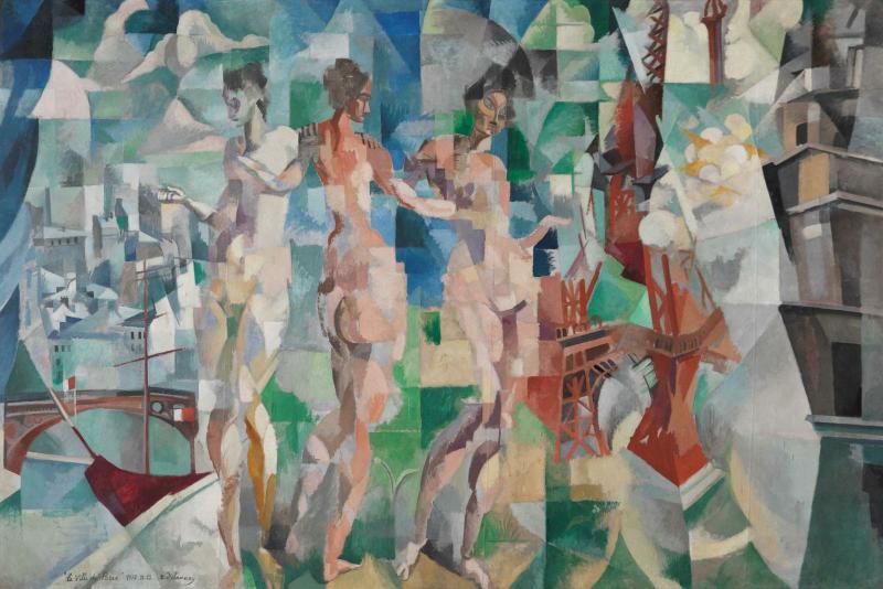 Robert Delaunay, La ville de Paris, 1911 Centre Pompidou, Paris