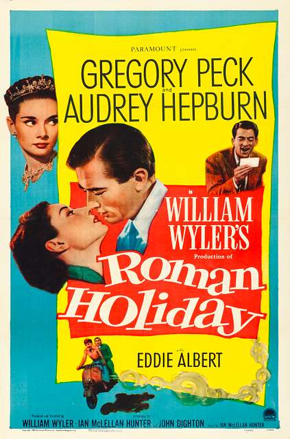 Roman Holiday (1953) Poster