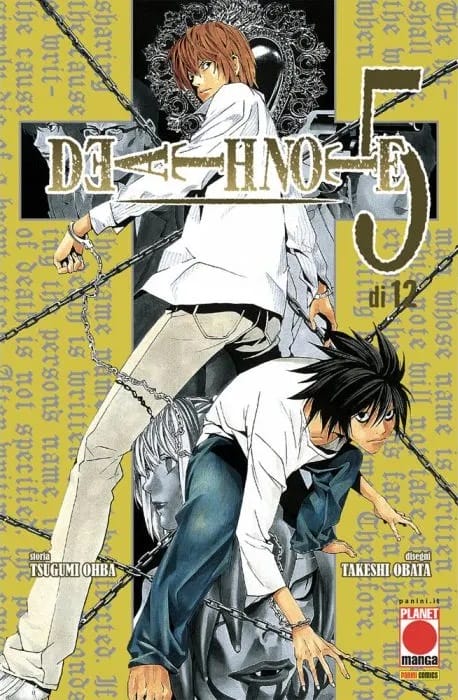 Death Note. Cover of the fifth issue. 