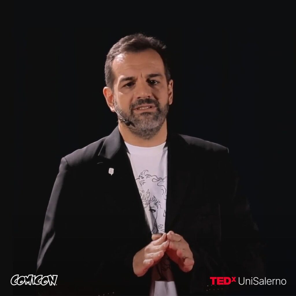 COMICON president Claudio Curcio - courtesy TED X e UniSalerno
