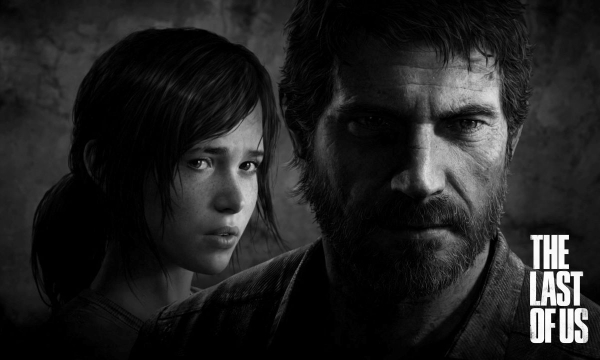 A portrait of Joe and Ellie, the protagonists of The Last of Us saga