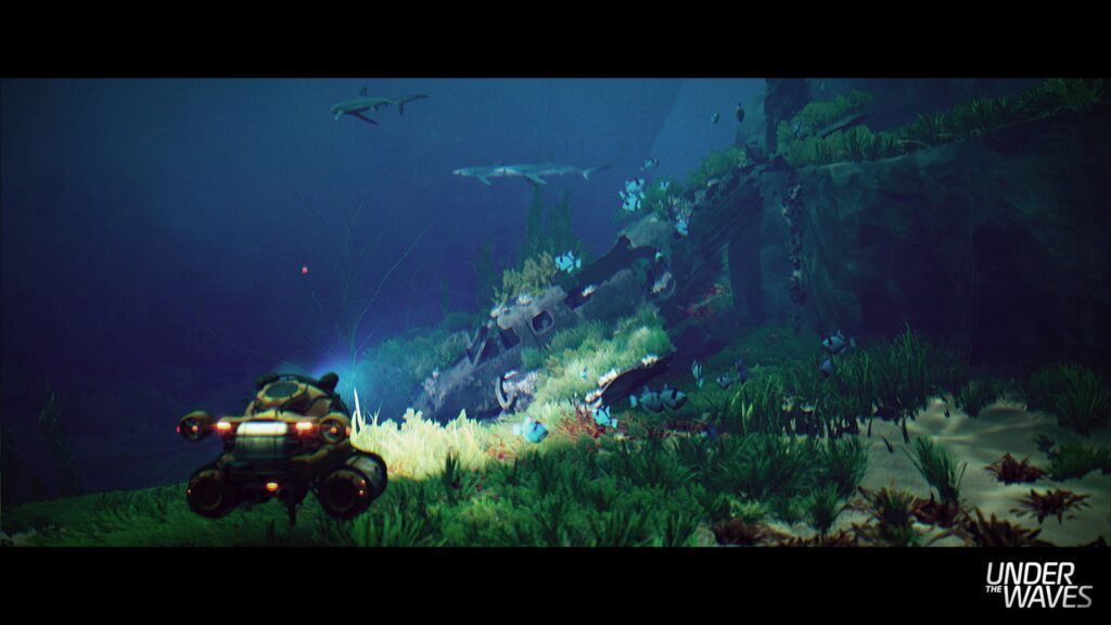 Screenshot of Under the Waves - Sea wreck