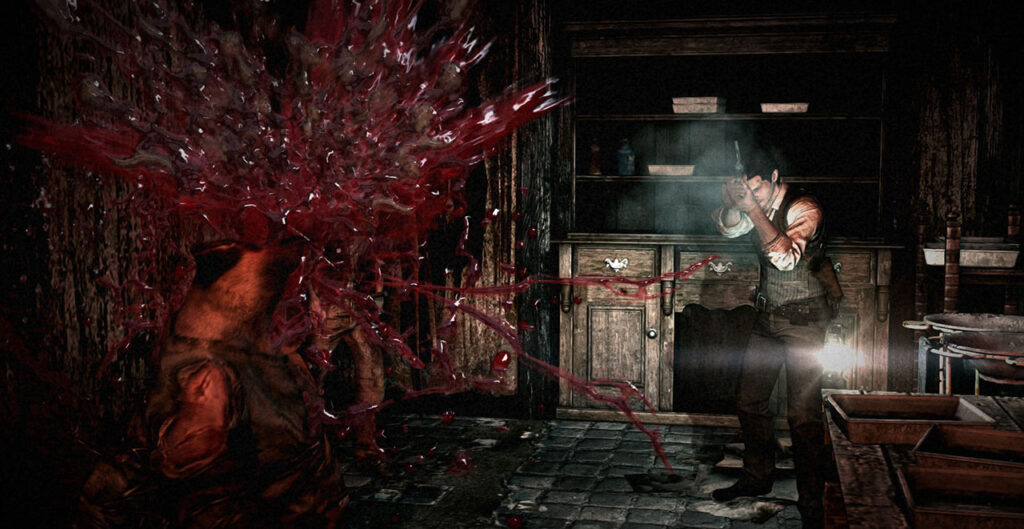 Screenshot from The Evil Within