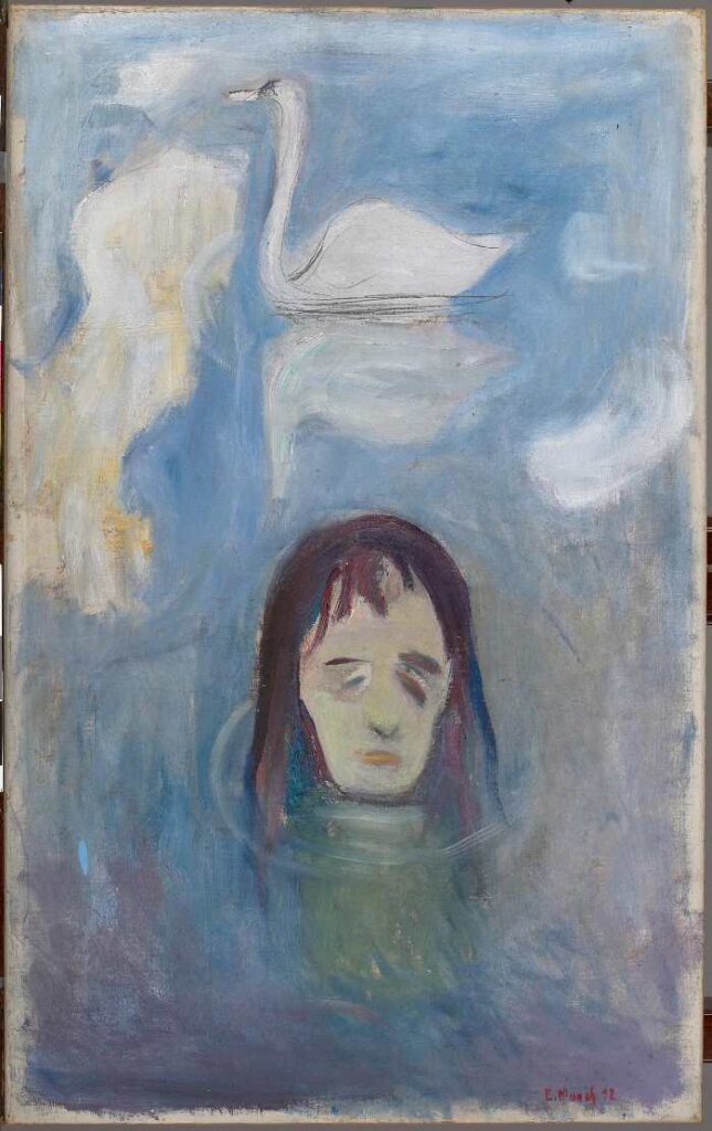 Vision, Oil on canvas, 1892. Photo © Munchmuseet.