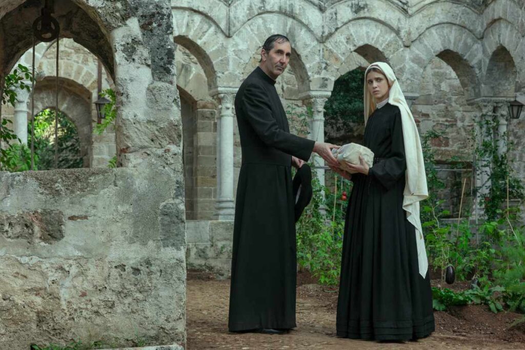 Il Convento di Mentana in una scena del Gattopardo di Netflix
