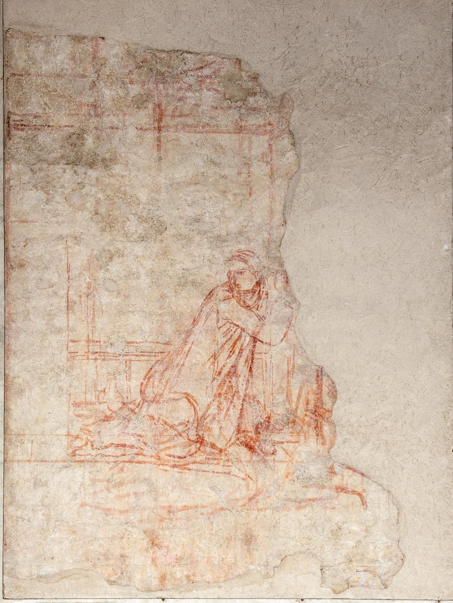 Ambrogio Lorenzetti, Annunciated Virgin