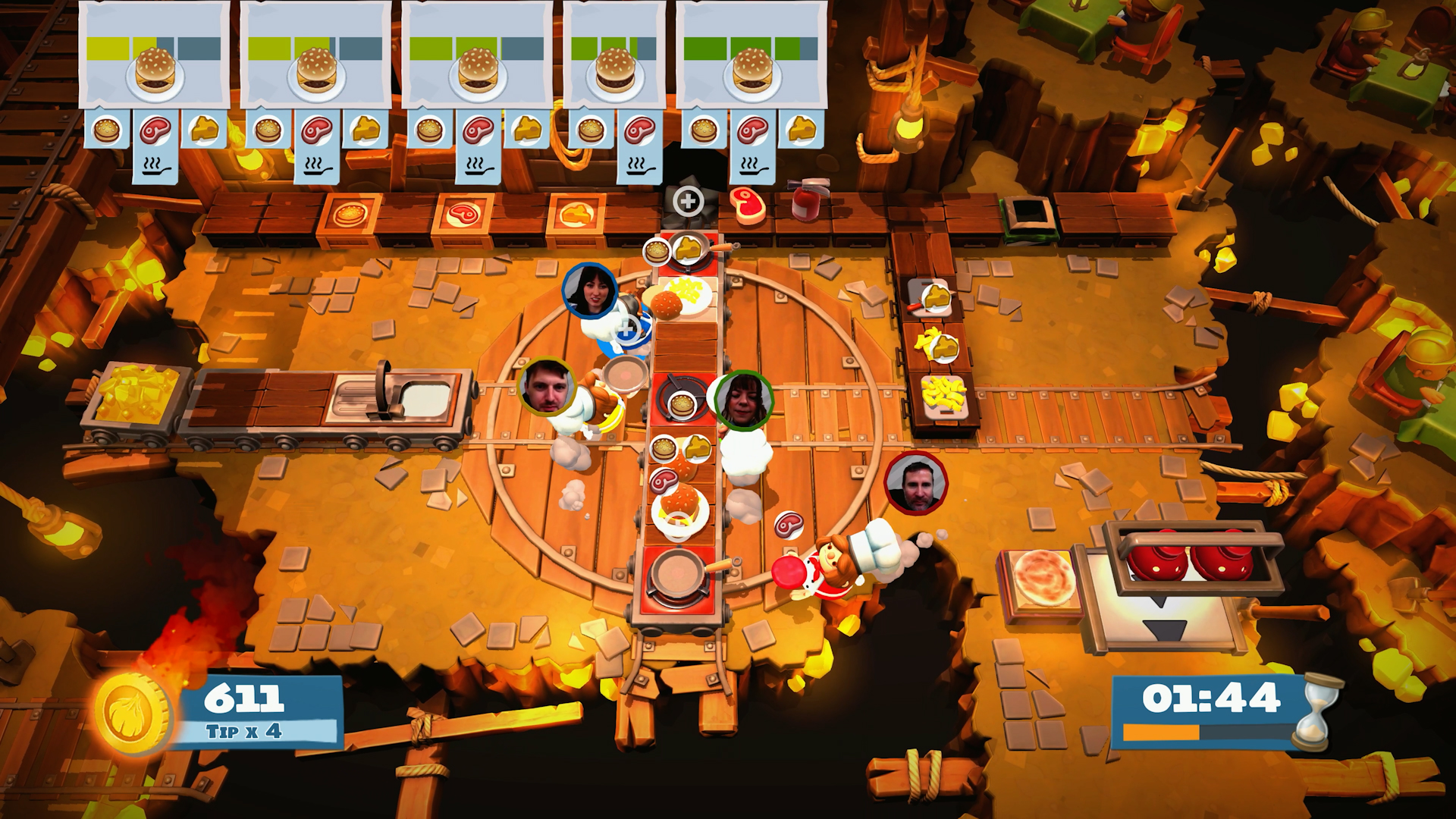 Преглед на Overcooked | Хаотичната кооперативна игра за готвене, която преоткри мултиплейъра на дивана