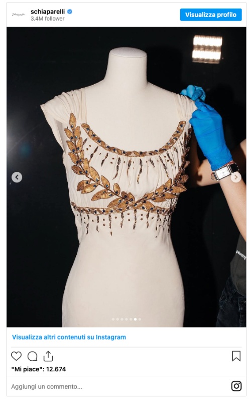 The Schiaparelli Exhibition at the Victoria and Albert Museum