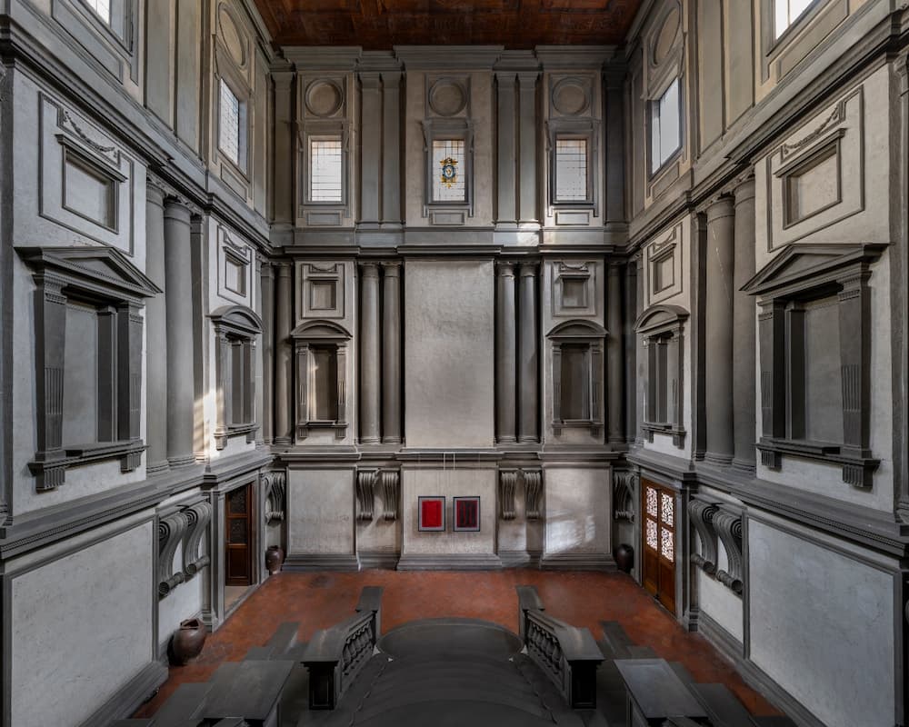 Laurentian Library vestibule Michelangelo architecture