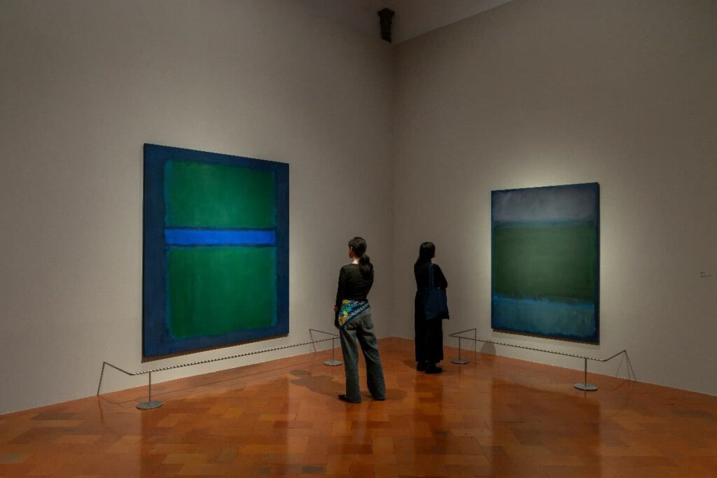 Mark Rothko color field painting Florence exhibition