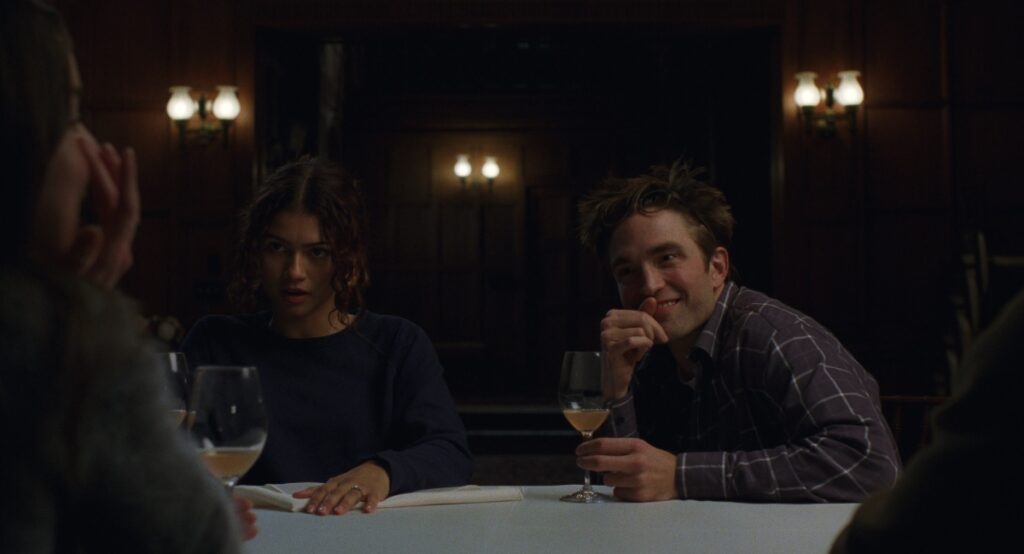 (L-R) Zendaya, Robert Pattinson