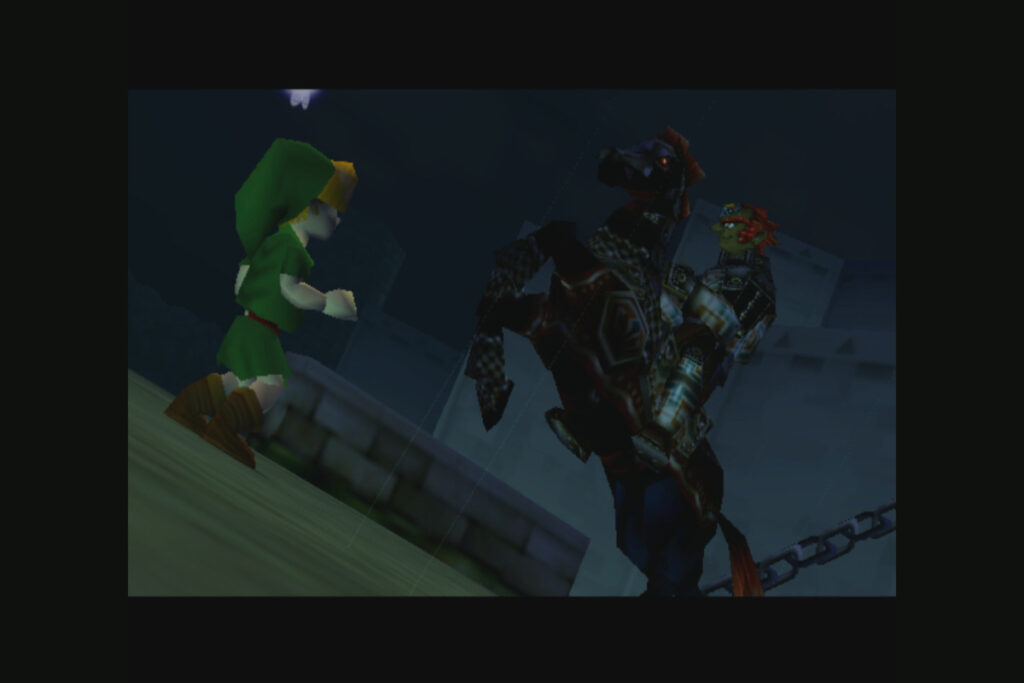 Link and Ganondorf's first meeting